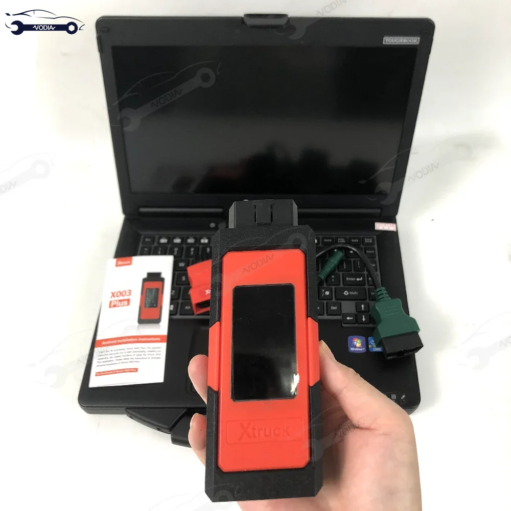 Truck DiagnosticTool Xtruck X003 plus Поддержка vo-lvo/Cum-mins Автоматическое распознавание кода