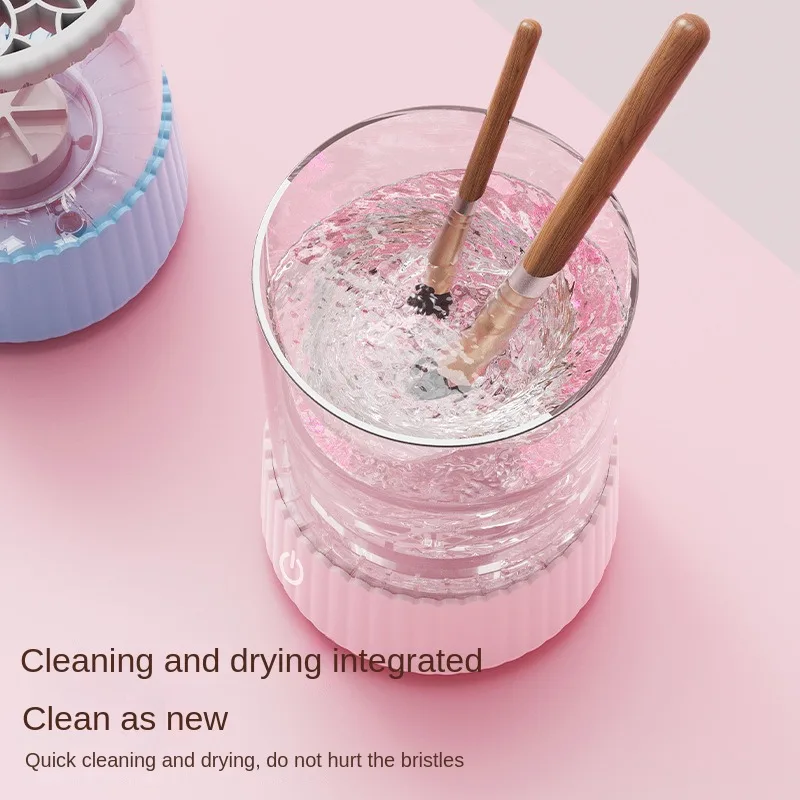 Очиститель кистей для макияжа заглушка чистки режим сушильной машины