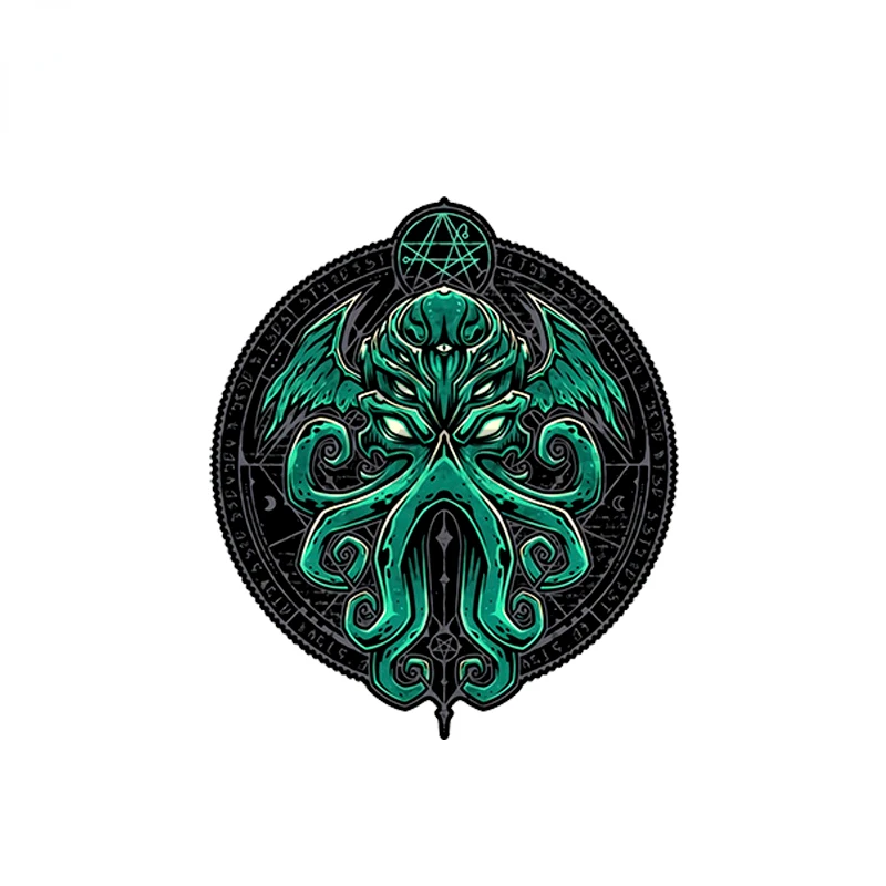 Yu Great Cthulhu Personality Sticker Car Window Decal Waterproof Sunscreen Vinyl 15cm |