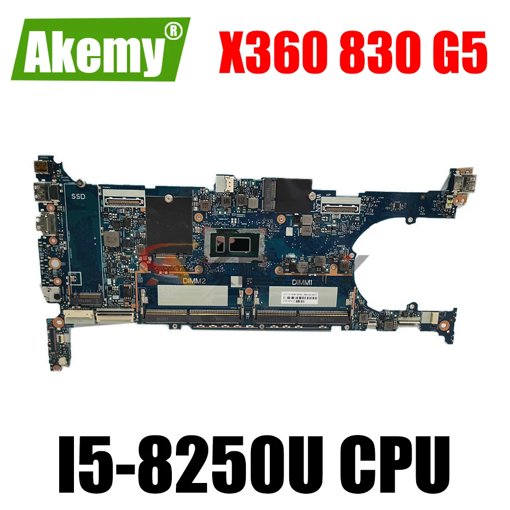 

Материнская плата для ноутбука HP EliteBook x360 830 G5 6050A3049801-MB-A01 (A1) с I5-8250U материнская плата полностью проверена OK