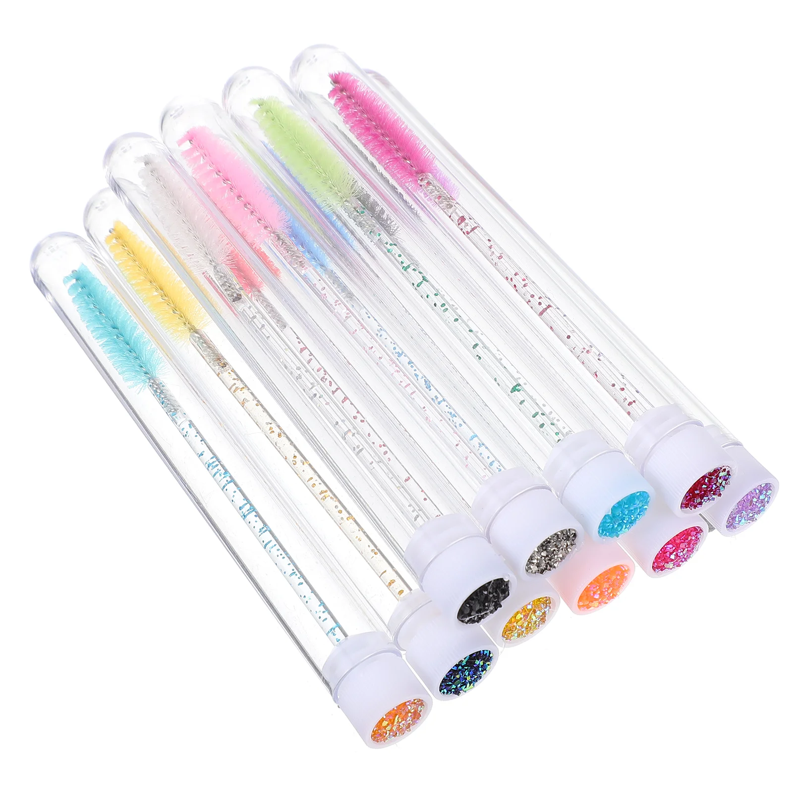 

Mascara Eyelash Brush Wands Disposable Makeup Brushes Spoolie Tube Applicator Bottles Applicators Lash Curling Toolempty