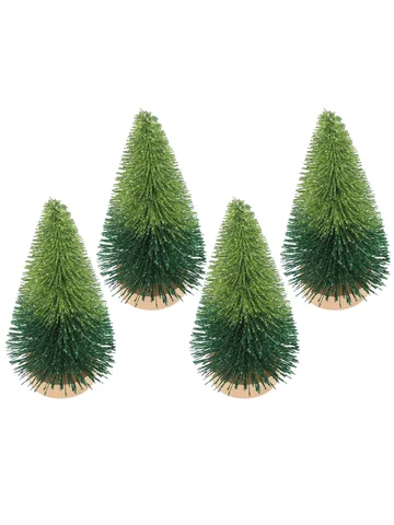 Christmas Decorations LIOOBO 5cm Miniature Trees Mini Pine Tree