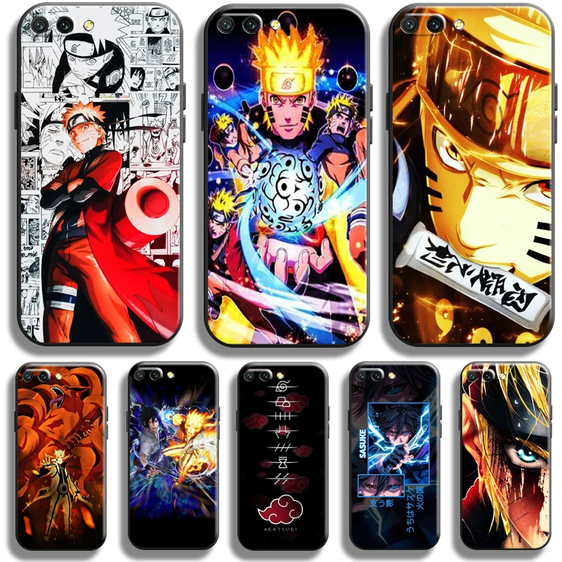

Anime Naruto Uchiha Sasuke Case For Huawei Honor 10X 9X Lite Pro For Honor 10 10i 9 9A Phone Case Carcasa Back Liquid Silicon