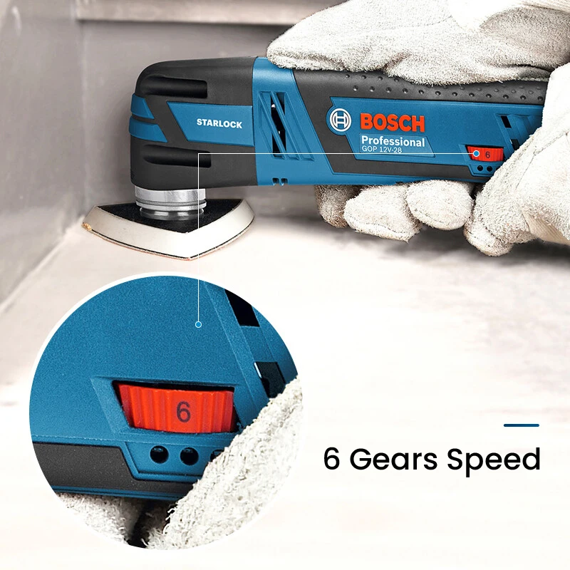 Шлифовальный станок Bosch GOP беспроводной Осциллирующий мультрез 12V-28 устройство
