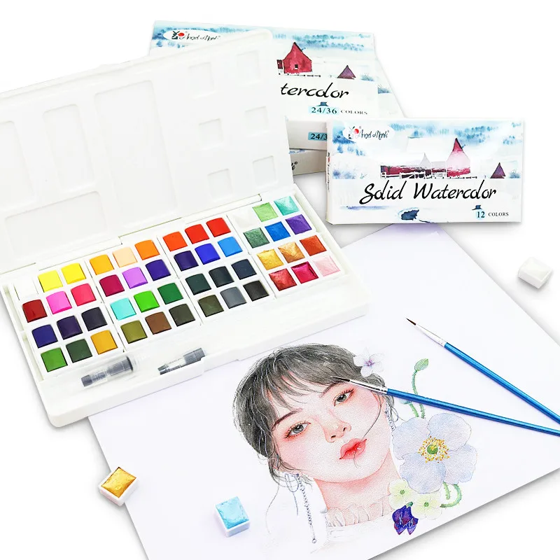 Акварельные краски Angel Mark