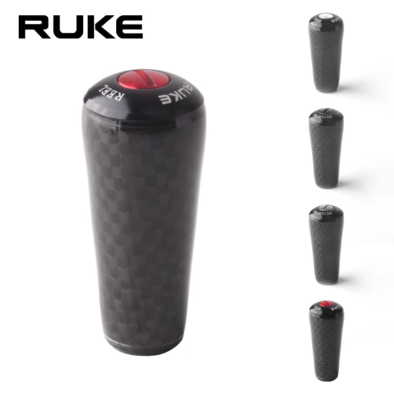 Фото Ручка для рыболовной катушки RUKE, ручка из углеродного волокна, вес для ролеров «сделай сам», 11,7 г, длина 48,5 мм для колес Daiw/Shiman, аксессуар для рыболовной катушки №1