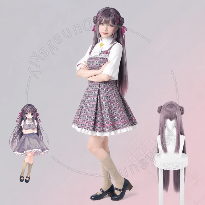 Фото Платье JK в стиле Кавайи Лолита для косплея по аниме Galgame Manakashi No Yuri Wa Akaku Somaru Kanzaki Manami, японская школьная форма для косплея №1
