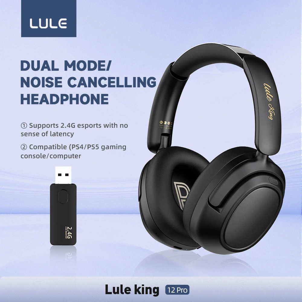 

QueTing King Wireless Headphones Bluetooth 5.0 Earphones Foldable Gaming Headset Sport Headphone with Mic Music Earbuds 1000mAh