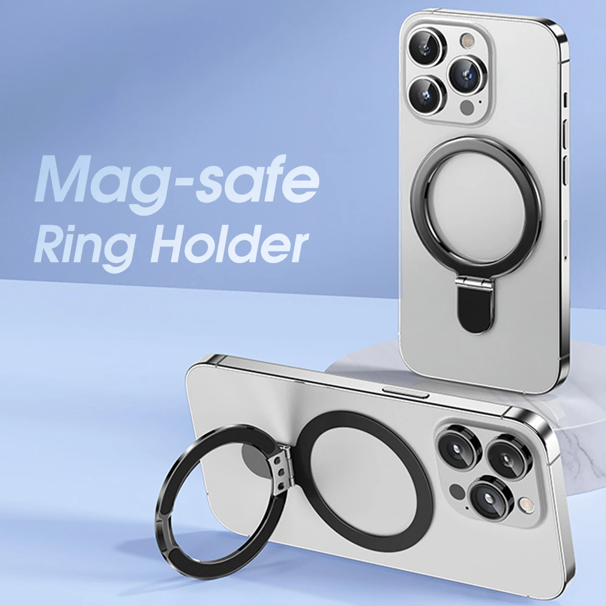 ANKNDO магнитный держатель для сотового телефона iPhone 12 13 14 Promax MagSafe Съемный