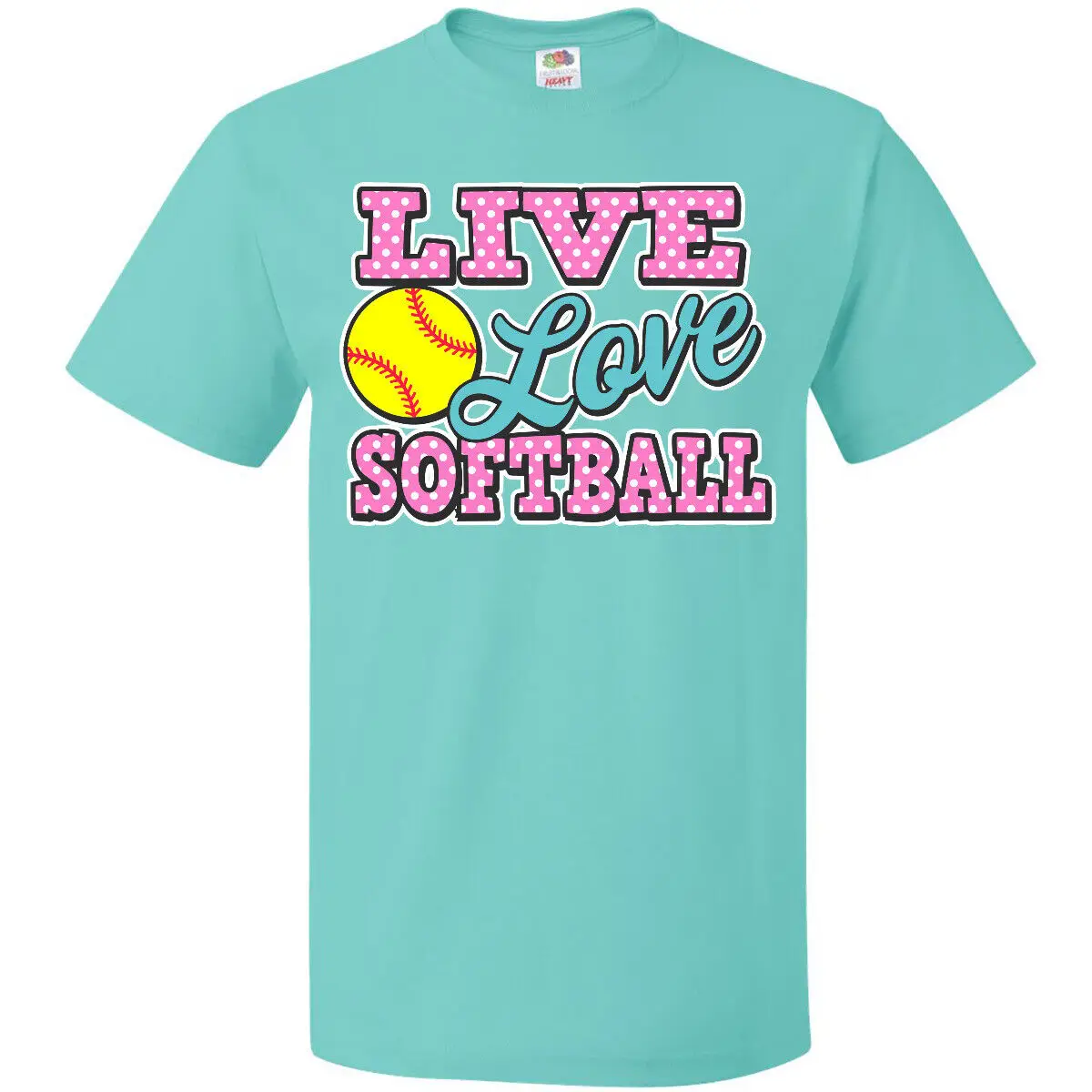 Inktastic Live Love And футболка для Софтбола Sports Season Player I Sport Gift For