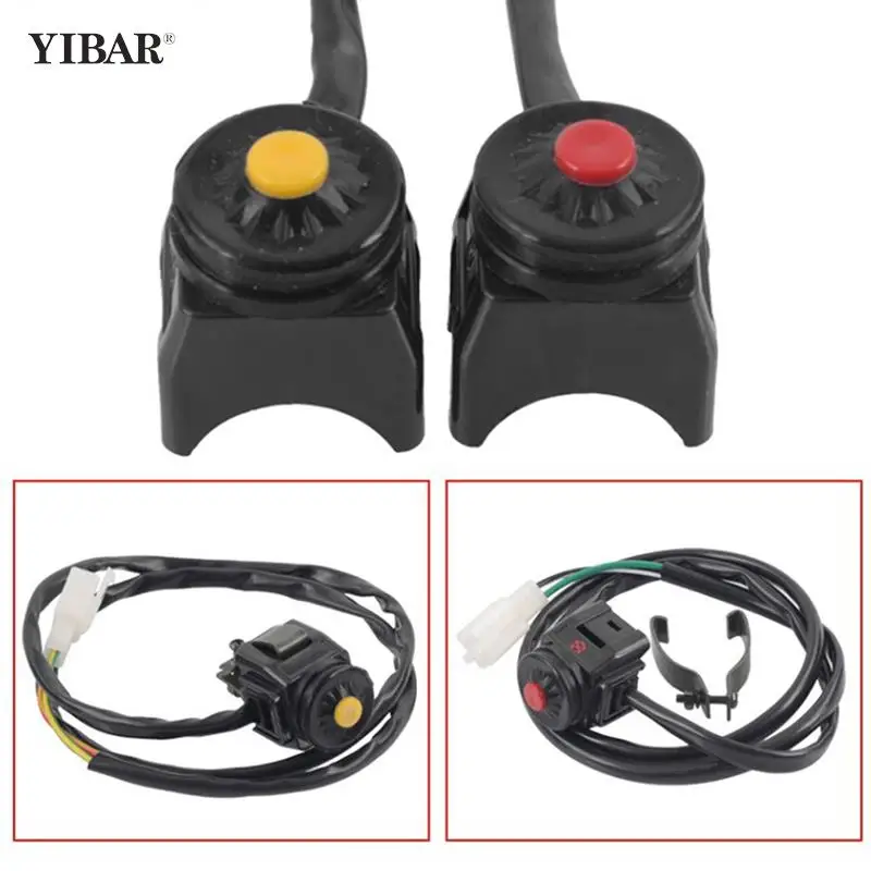 

ATV Motorcycle Dual Sport Dirt Quad Start Horn Kill Off Stop Switch Button Motorbike Accessories