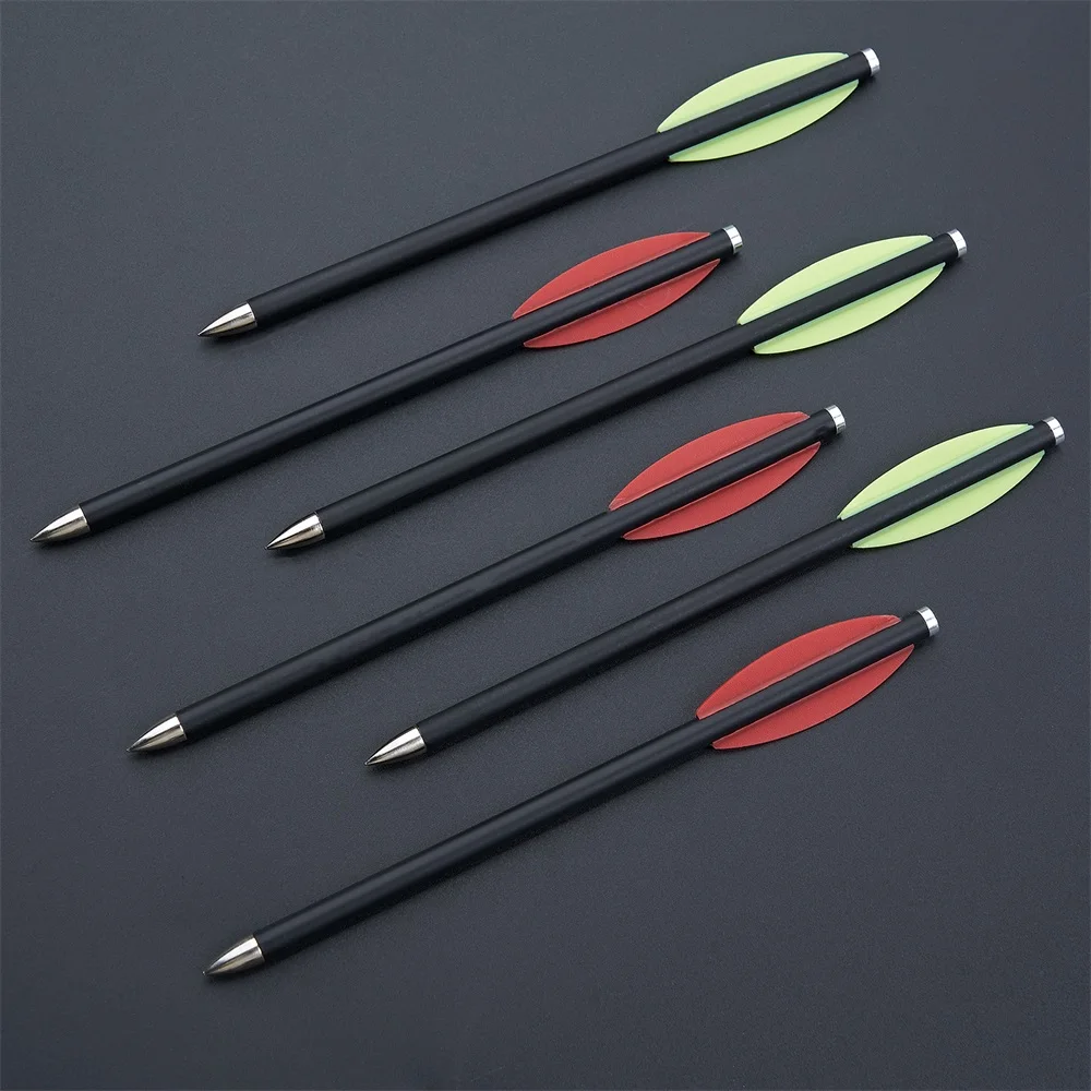 

Toparchery 12/24 шт. Углеродная арбалет со стрелкой болты 6,3 дюйма стрела для арбалета, охоты, стрельбы из лука