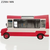 Mobile Electric Food Truck BBQ Ice Cream Hot Dog Vintage Food Cart Ice Cream Truck for sale