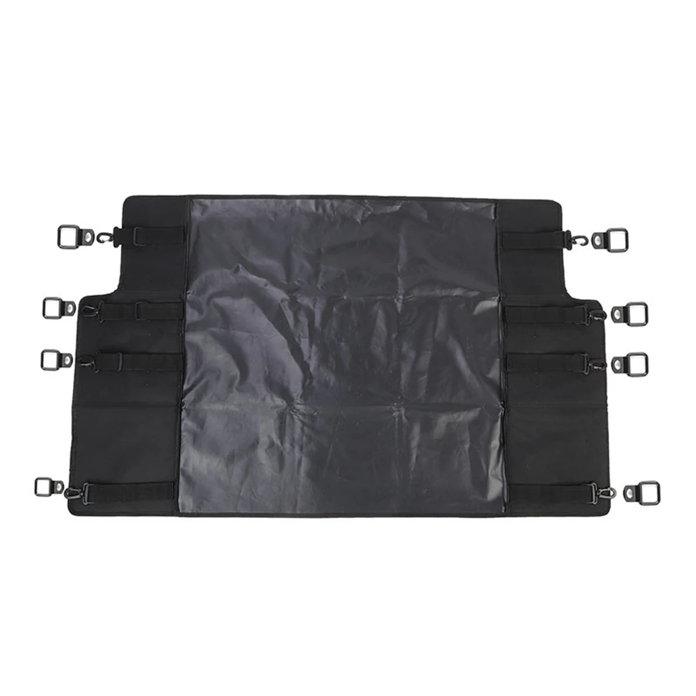 

Car Rear Trunk Curtain Cover Storage Bag for Ford Bronco 2021 2022 4 Door Accessories Black