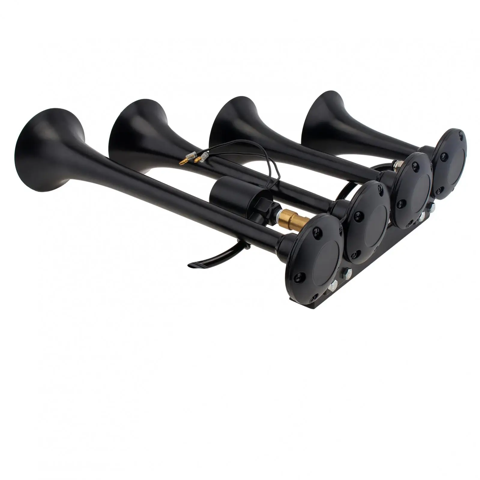 12 В 4 трубы 185 дБ супер громкий автомобильный электрический звуковой сигнал