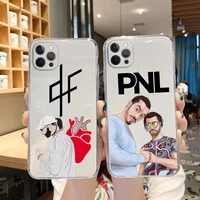 pnl qlf rapper singer phone case for iphone 13 11 12 pro xs max 8 7 plus x xr se 2020 xr soft clear cover coque shell funda