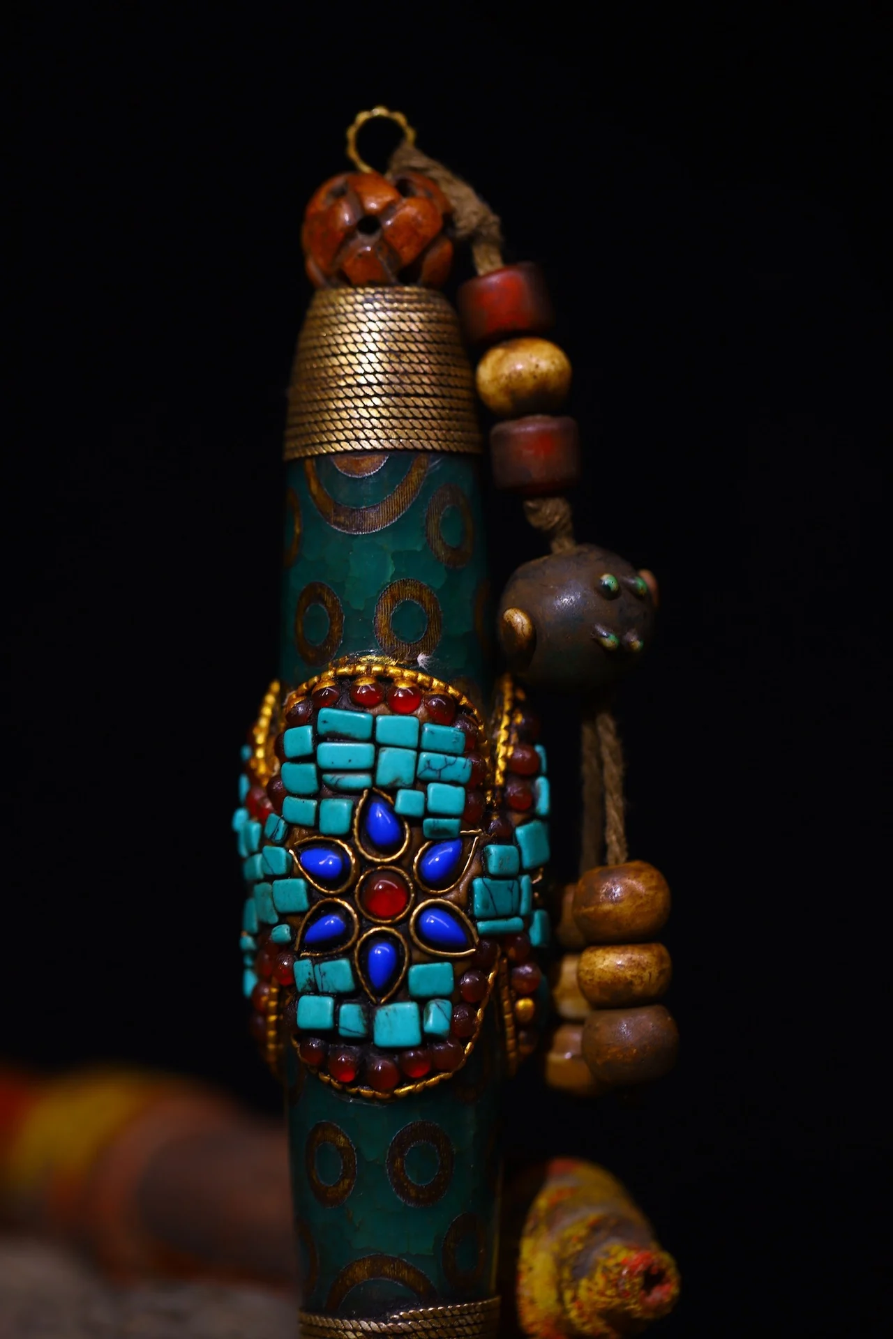 5 &quotКоллекция тибетского храма старый натуральный агат мозаика драгоценный