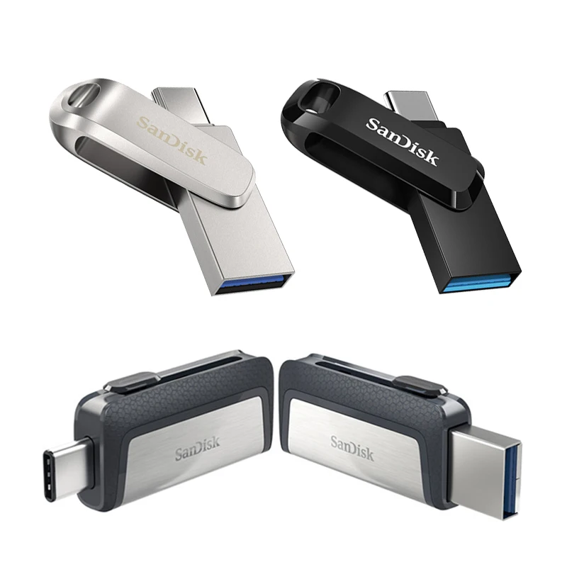 Флэш-накопитель SanDisk Ultra Dual Drive USB3.1(Type-C) OTG флэш-накопитель 2-в-1 для устройств USB Type-C