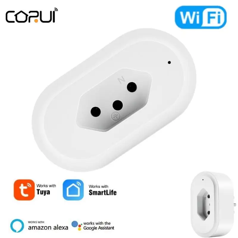 

Смарт-розетка CORUI Tuya с поддержкой Wi-Fi, 16 А