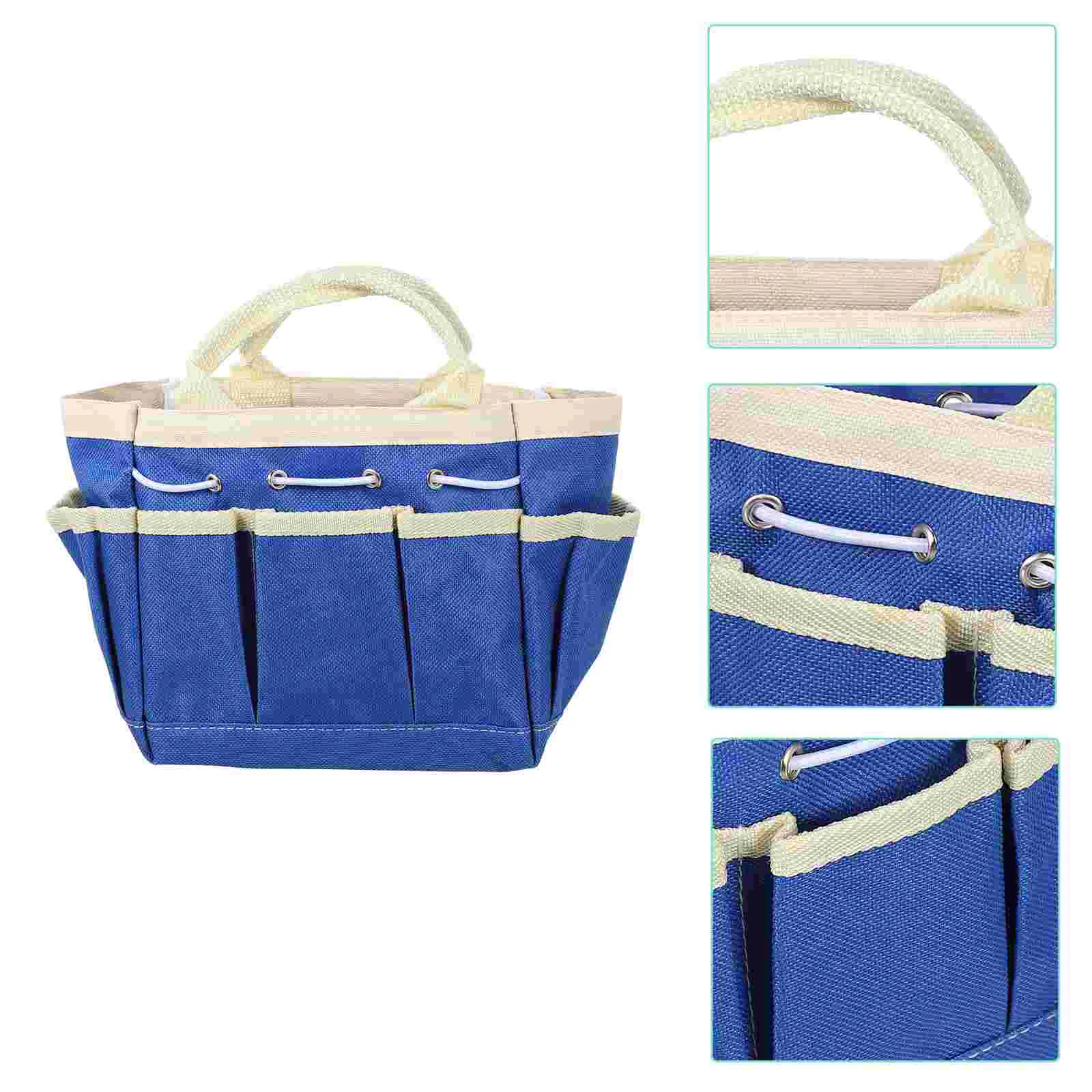 

Tool Garden Tote Portable Organizer Carrier Storage Gardening Container Outdoor Cloth Canvas Tools Carry Blower Leaf Pouch