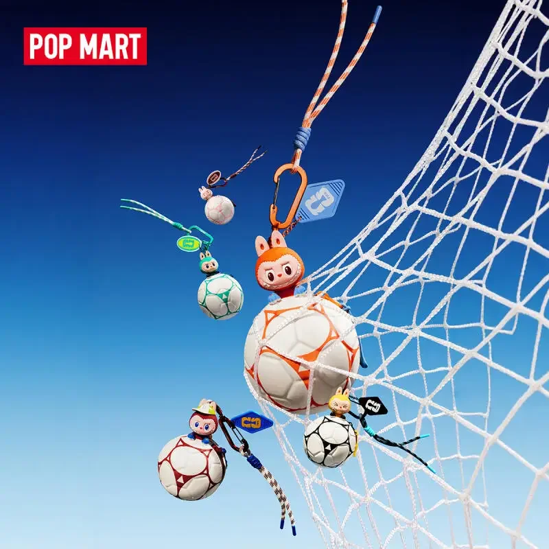Фото POP MART THE MONSTERS FIFA SERIES - Мини-фигурки в форме футбольного мяча, загадочная коробка-сюрприз, коллекционные аниме-фигурки для девочек, милые модели №3