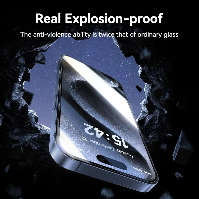 Защитное стекло для iPhone 16 15 14 13 12 11 Pro Max, 123 шт. (art.: 3920c8e73ca06) - 3920c8e73ca06