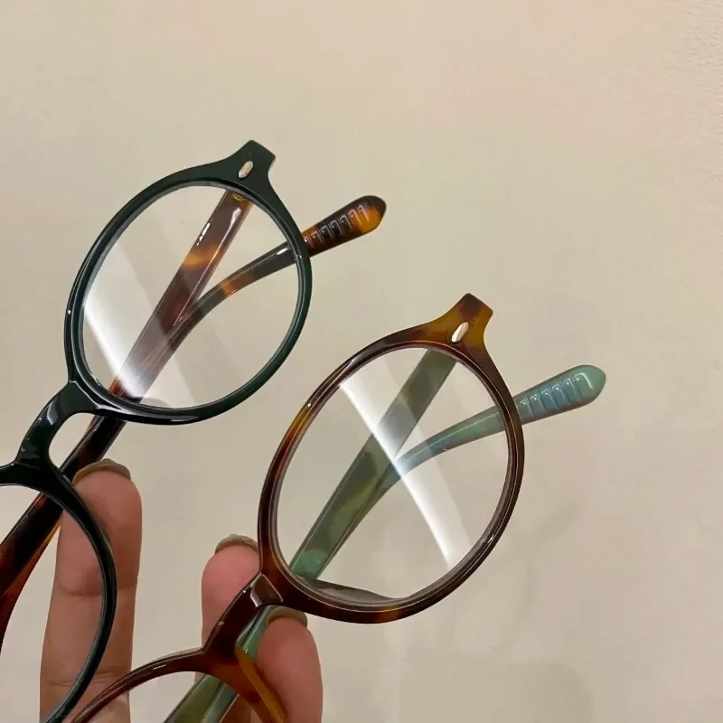 Женские винтажные ретро-очки Y2K брендовые очки для чтения компьютера с защитой от