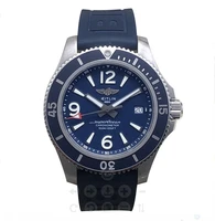 new breitling super ocean series luxury mens watch 44mm dial fashion sports watch high quality black disc tape quartz watch