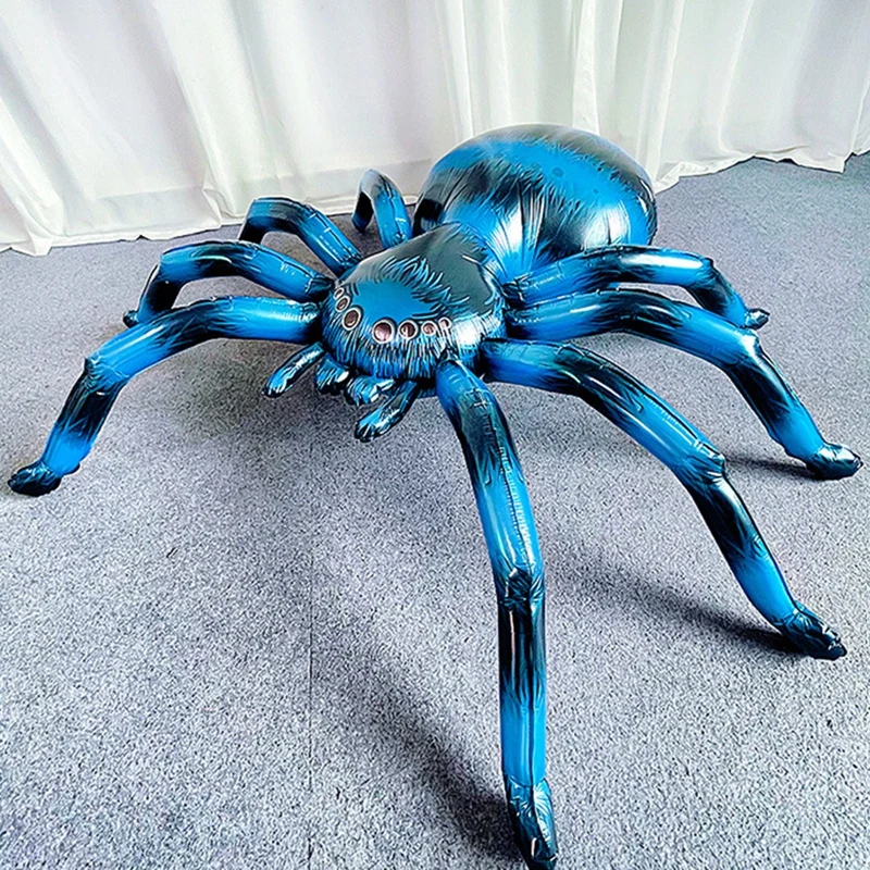 

Объемные фольгированные воздушные шары в форме паука 4D, супербольшой дом с привидениями, аксессуары для украшения бара, вечевечерние НКИ, Х...