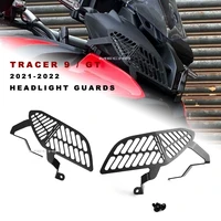 for yamaha tracer 9 tracer9 gt 2021 2022 upper headlight guards matte black head light guard protector grill cover fitting