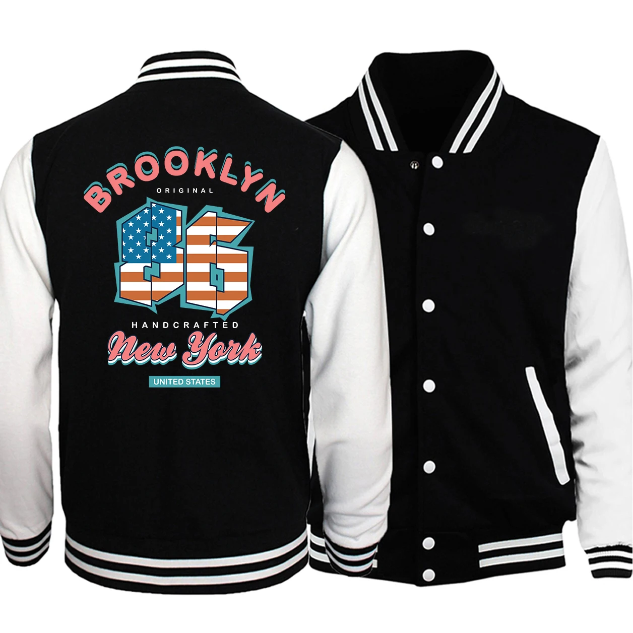 

Usa And Flag Of The United States Men Jacket Harajuku Button Tracksuit Fashion Oversize Overcoat Hip Hop s-5xl Man Sportswear