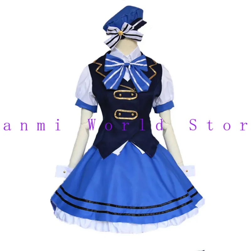 Это заказ кролика? Костюм кафuu Чино для косплея жилет рубашка школьная форма