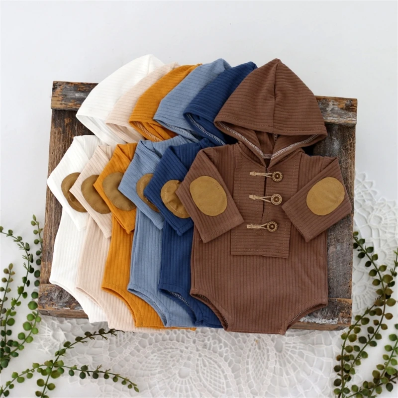 

Newborn Photo Costume Long Sleeves Jumpsuit 0-2M Baby Photostudio Accessories