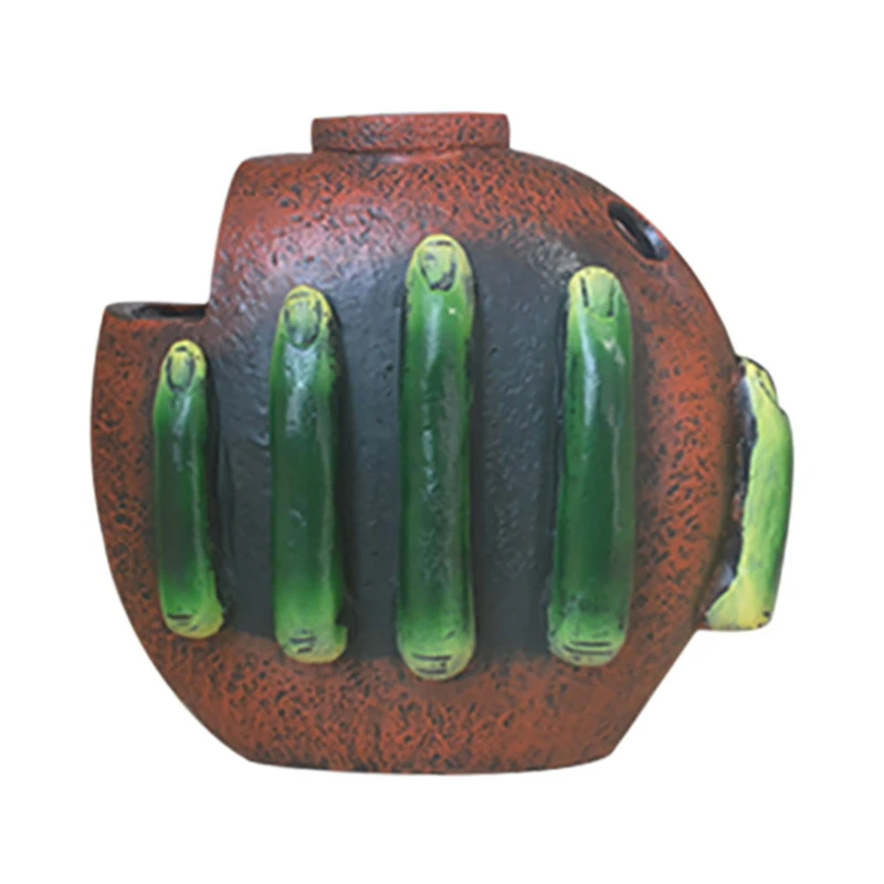 

Креативная домашняя ваза в скандинавском стиле с призраками, украшения, полимерная ваза, украшения для гостиной, полимерные украшения ручн...