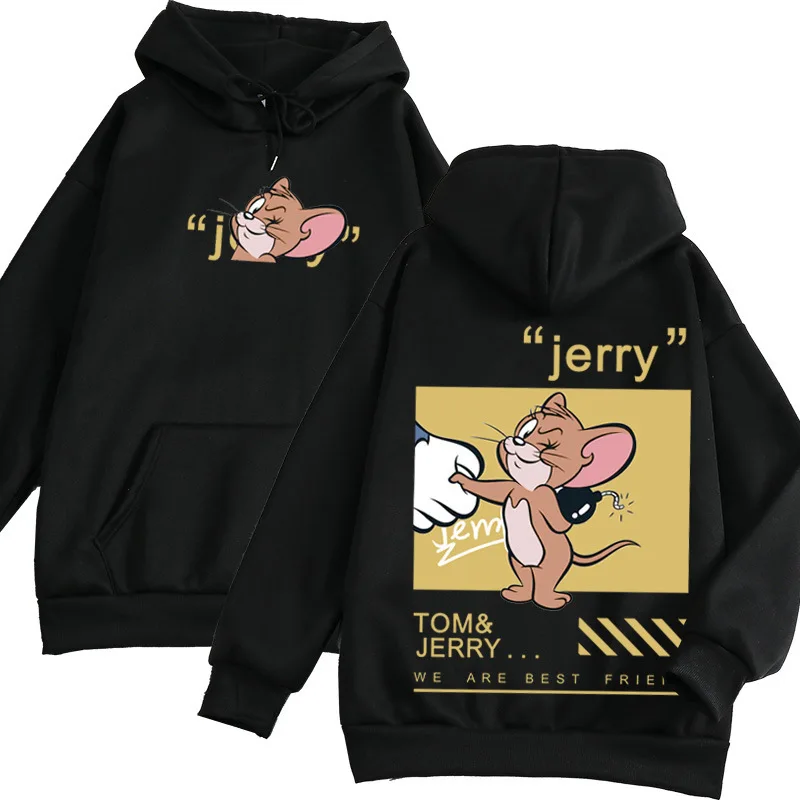  Tom and Jerry Jacket, Men's, Casual, Stadium Jumpers