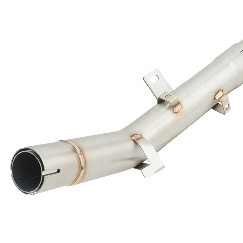 Для QJMOTOR QJ800GS-G QJ 800 GS-G SRK800RR SRK800 RR 2023 2024 выхлопная передняя труба среднего звена
