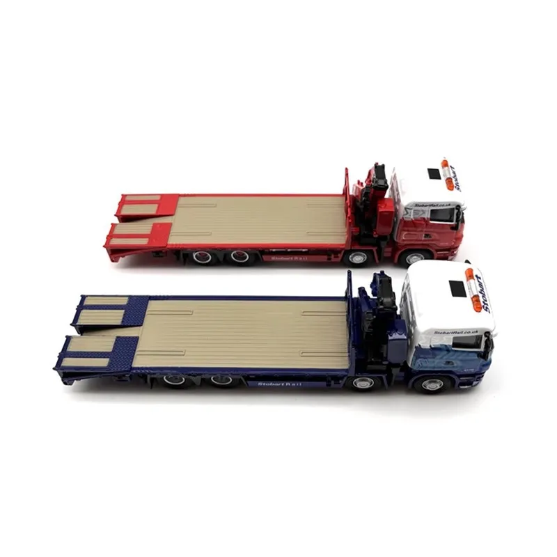 Масштаб 1/76 тяжелый прицеп фотоподъемник литый под давлением сплав изысканная