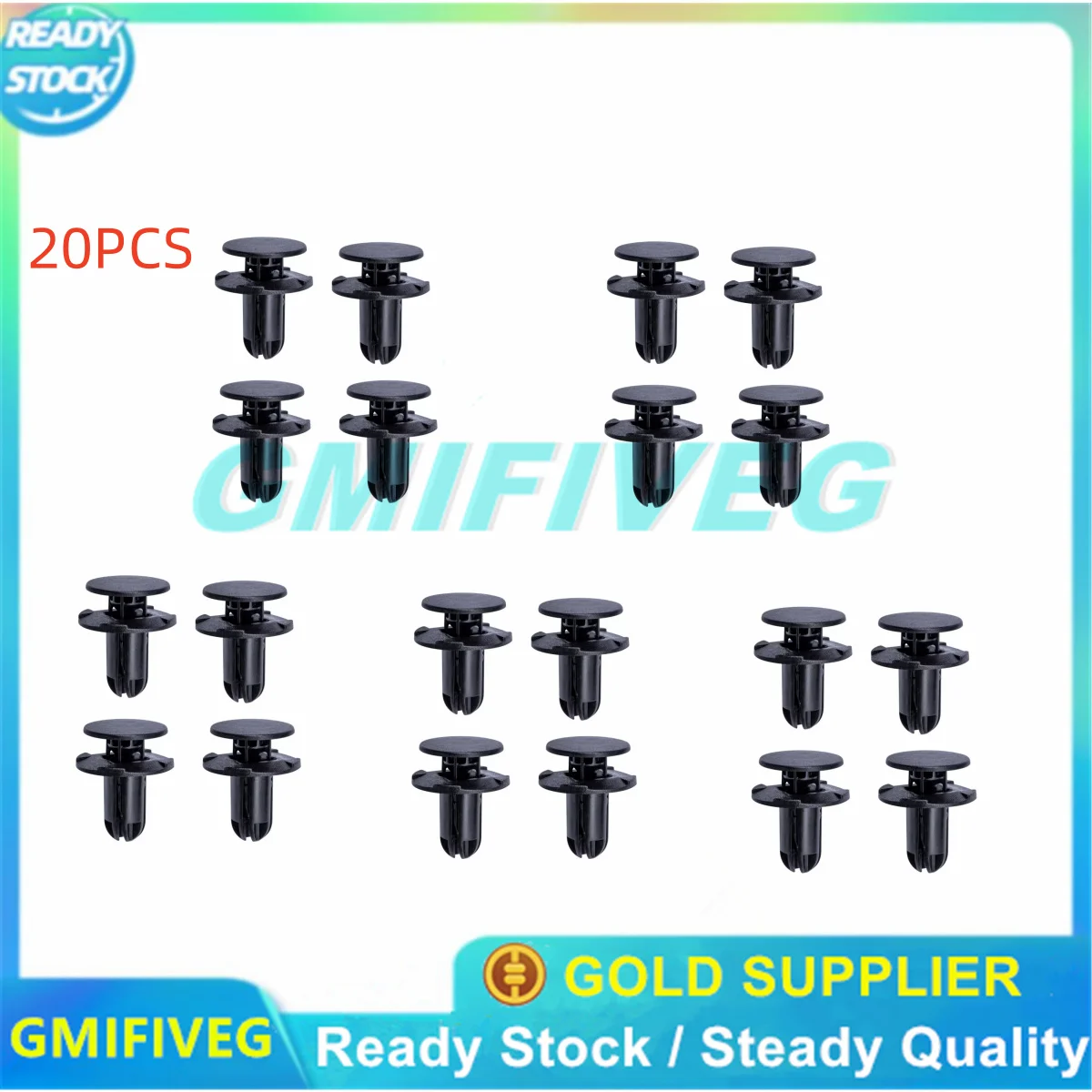 86595-2T500 1420608250B 865952T500 20 шт. клипсы для крыла совместимые с Hyundai Kia Sonata Accent Azera Tucson