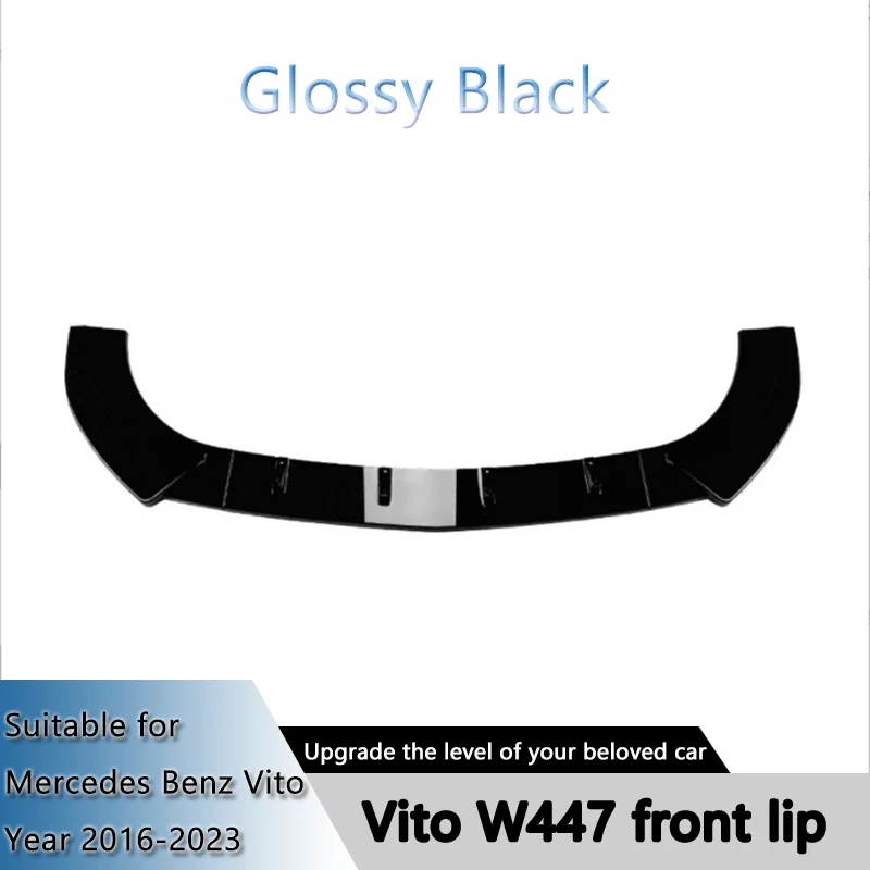 

Передний сплиттер-диффузор для бампера Mercedes-Benz Vito W447 2016-2023, автомобильный передний спойлер, автозапчасти, комплект обвеса