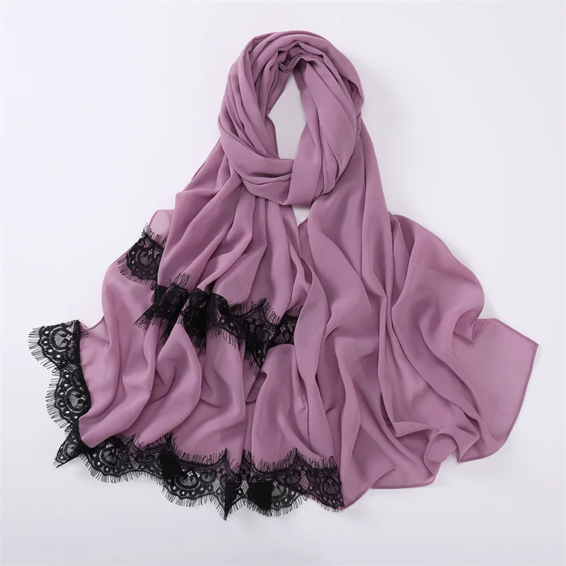 Простой классический кружевной Цветочный пузырьковый шифоновый мгновенный