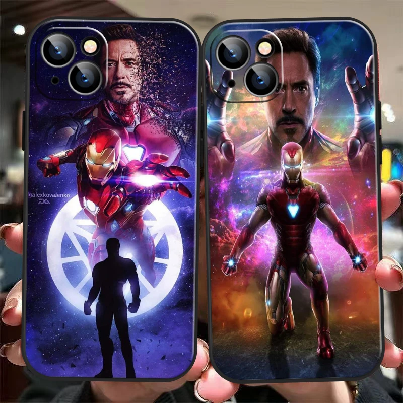 

Avengers Iron Man For iPhone 13 12 11 Pro Max 12 13 Mini X XR XS Max 6 6S 7 8 Plus Phone Case Carcasa Funda Soft Silicone Cover