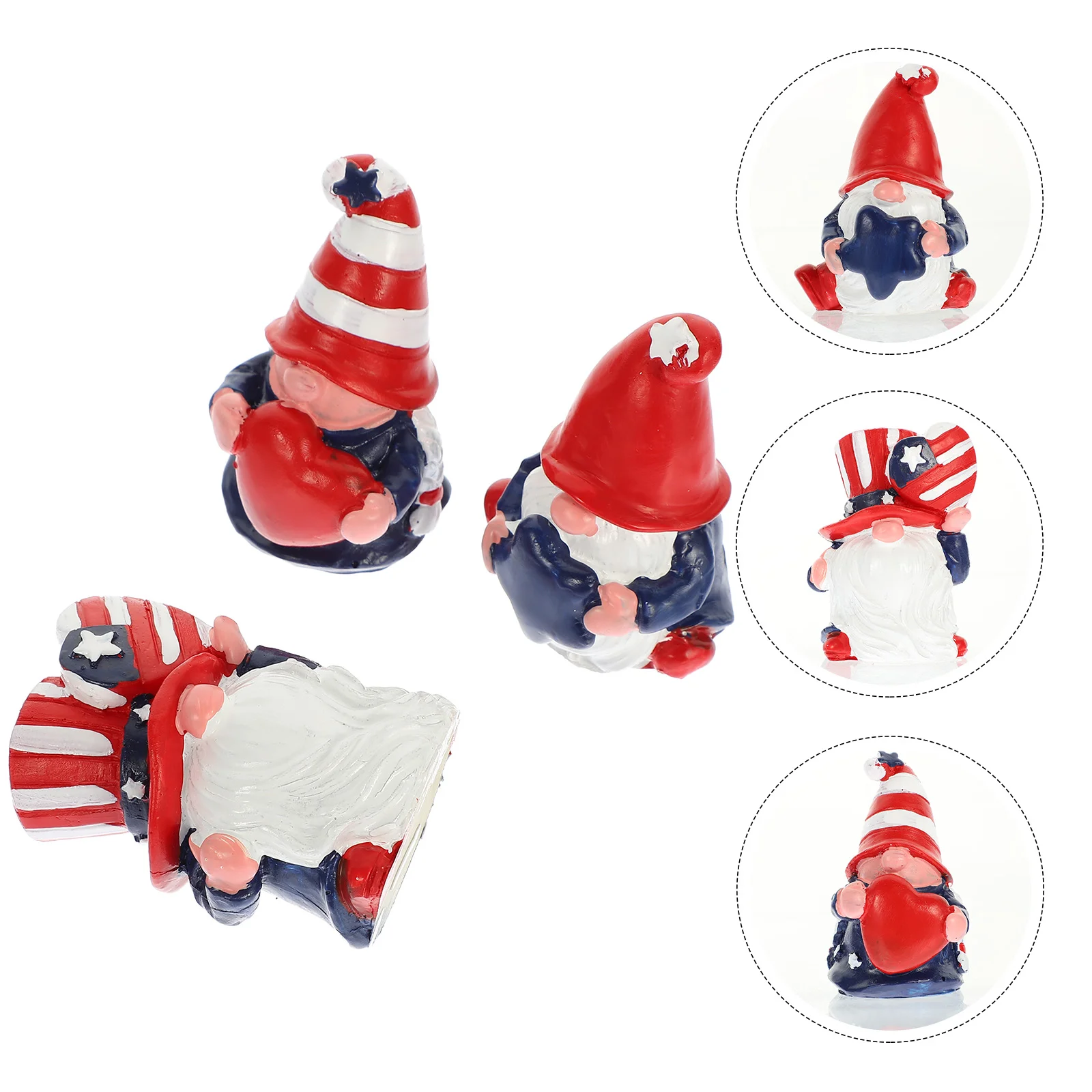 

3 шт., куклы-Гномы из смолы