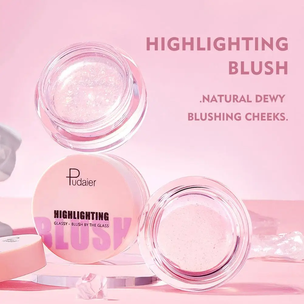

Korean Blush Pudaier Monochrome Powder Blusher Pure 3 White Nude Makeup 1 Cosmetic In High Spot Rouge Waterproof Gloss Natu P3Y7