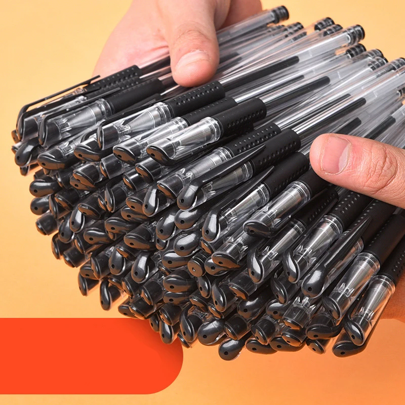 

5 PCS Gel Pen Set 0.5mm Ballpoint pen Black Blue Red ink Color Kawaii pen Students School Office Stationery School supplies