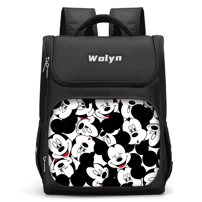Большой Детский рюкзак Микки и Минни Disney школьный ранец для мальчиков девочек