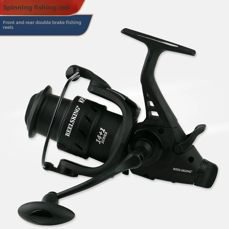 Двойная разгрузочная сила мелкая металлическая головка линия рыбалки переднего