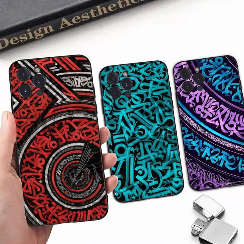 

Pokras Lampas Art Graffiti Phone Case For iPhone 8 7 6 6S Plus X SE 2020 XR XS 14 11 12 13 Mini Pro Max Mobile Case