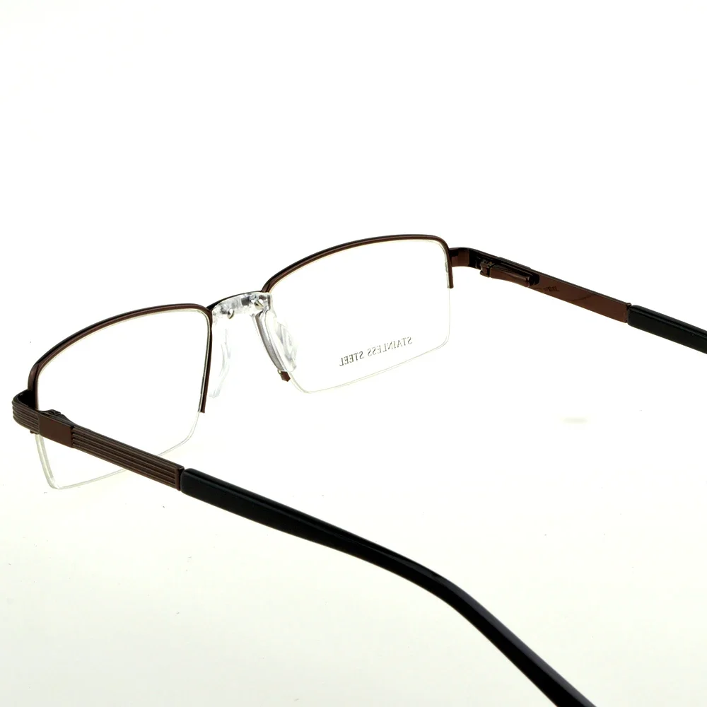 Клара Vida Полуобод из нержавеющей стали Silicon Entegrated Nos Pad Противоскользящая оправа