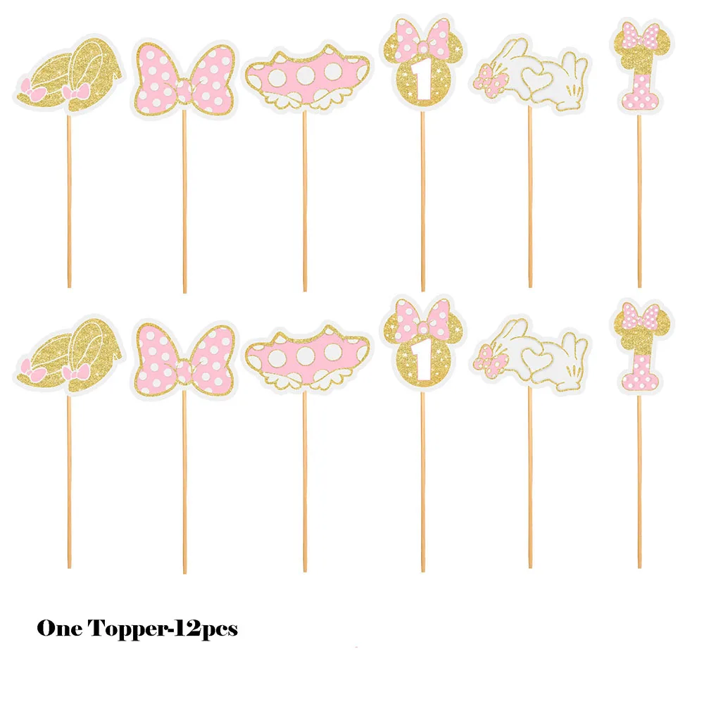 

Набор декораций для дня рождения Минни Маус