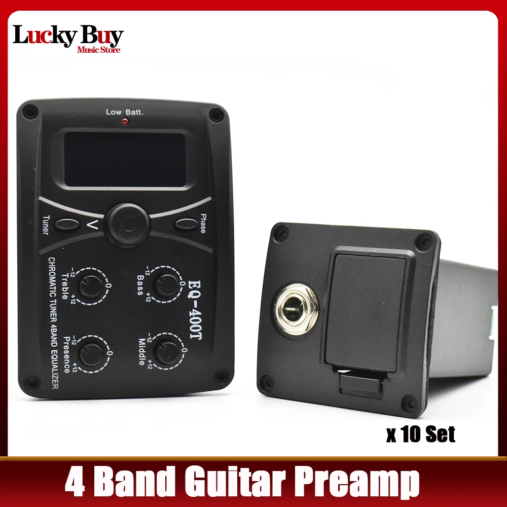 

10 комплектов, акустическая гитара с ЖК-тюнером